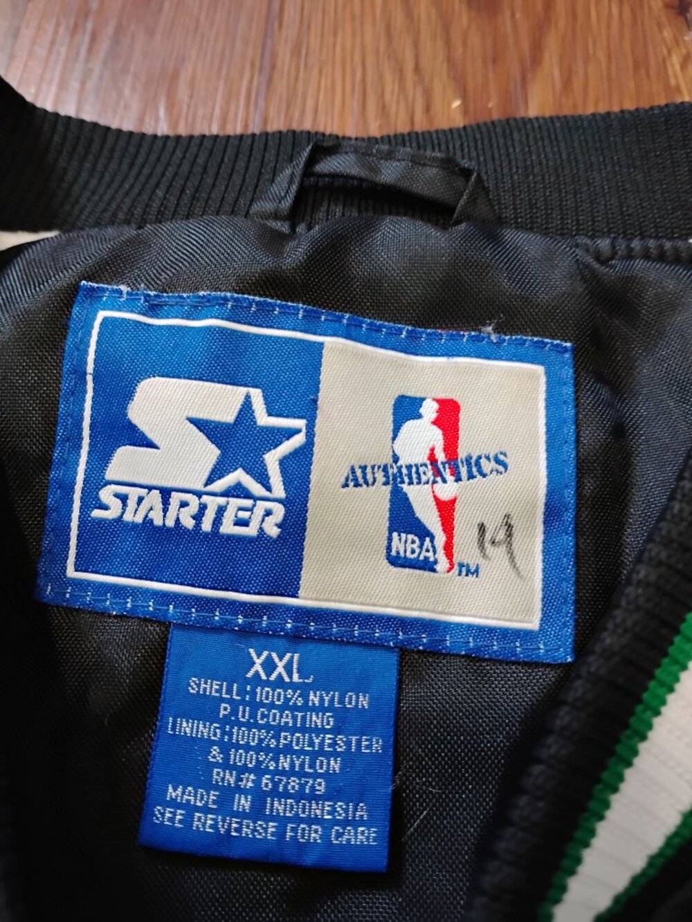 Vintage STARTER Boston Celtics Pullover Jacket - Picture 3 of 6
